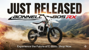 Bonnell 805 RX electric dirt bike for sale at RonsterBikes